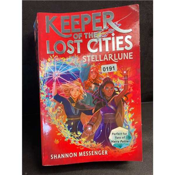 1 Keeper of the Lost Cities: Stellarlune Book by Shannon Messenger (Perfect for Harry Potter Fans!)