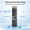 Image 3 : 1 HiFi Walker Digital Voice Recorder (64GB) Portable Voice Activated Recorder w/ Playback - New