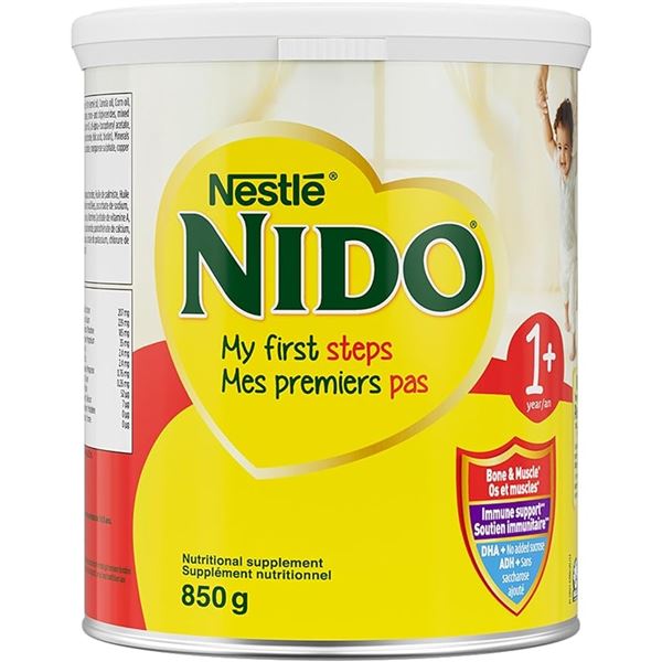 1 Nestle 1+ NIDO My First Steps Nutritional Supplement (850g) New Sealed (Exp: 2026 MR 08)