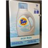 Image 1 : 1 Tide Ultra Concentrated Free & Gentle Eco-Box Liquid Laundry Detergent - 3.1L/96 Loads - New