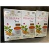 Image 1 : 3 Boxes of HYLEYS Ginseng Tea - 25 Foil Envelope Tea Bags Each (1.32oz) - New