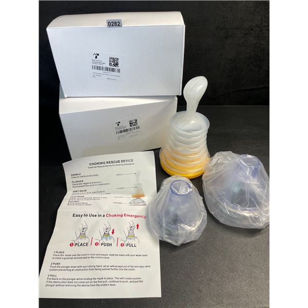 2 Emergency Choking Rescue Devices - Brand New