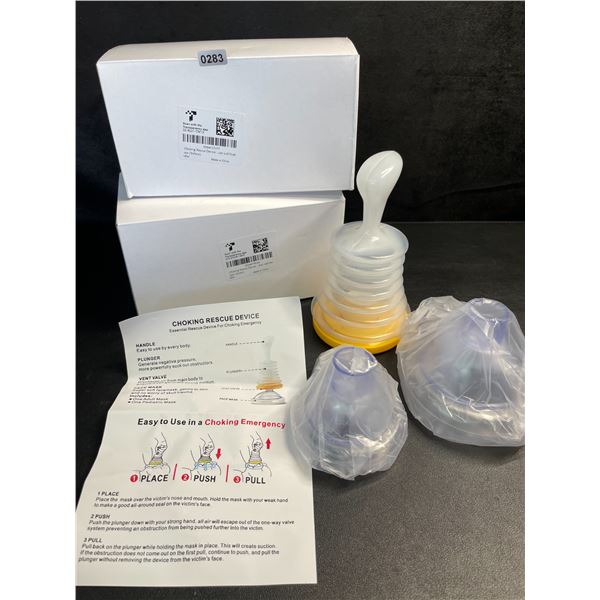 2 Emergency Choking Rescue Devices - Brand New