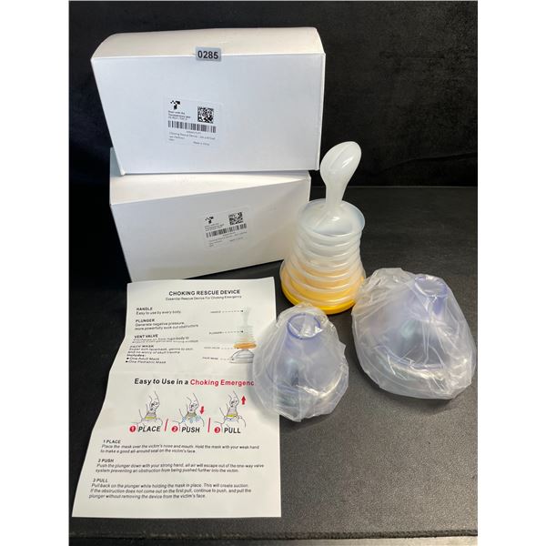 2 Emergency Choking Rescue Devices - Brand New