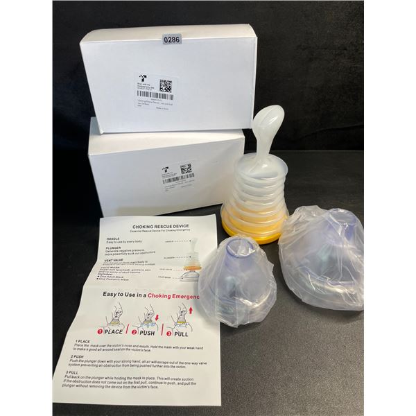 2 Emergency Choking Rescue Devices - Brand New