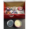 Image 2 : 12-Pack of Scented Single-Wick Christmas Candles - New