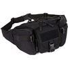 Image 1 : 1 Tactical Waist Pouch/Hip Belt Bag - Black - New