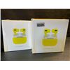 Image 1 : 2 Pairs of AirBuds Pro Wireless Bluetooth Earbuds - Yellow - New Sealed