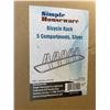 Image 4 : 1 Simple Houseware 5-Compartment Bicycle Floor Rack (Large 70inch Size) - Brand New!