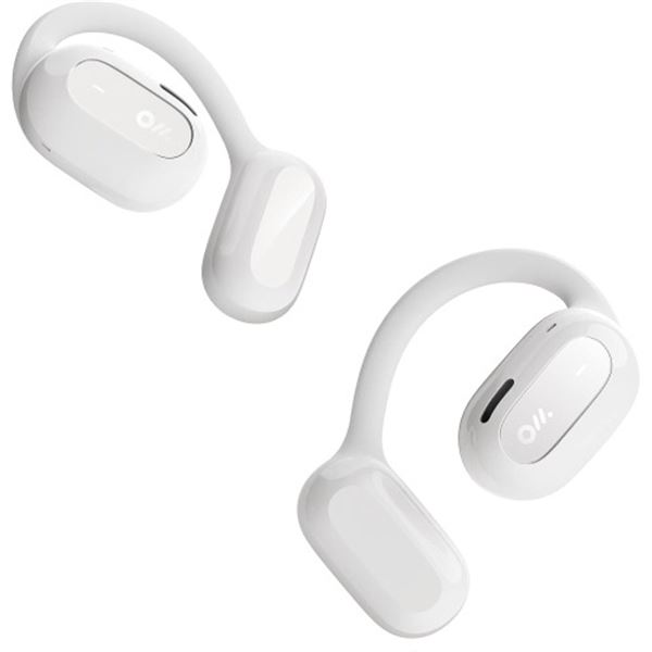 Oladance OWS 2 Wearable Stereo True Wireless Open Ear Headphones (Cloud White) - NEW SEALED!
