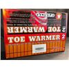 Image 3 : 1 Box of Toe Warmer Heat Packets for Feet - Box of 40 Pairs; Keeps Feet Warm - New