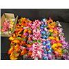 Image 2 : 12PC Hawaiian Leis - Multi-Color Hawaiian Leis - Perfect for Parties, Travel, etc. - New