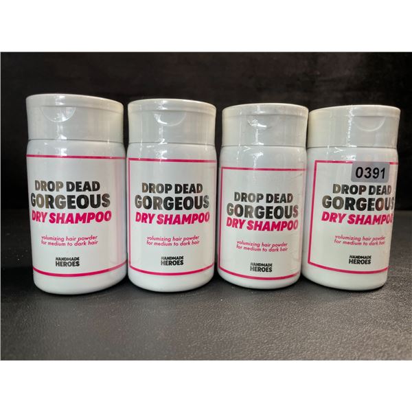 4 Handmade Heroes Drop Dead Gorgeous Dry Shampoo for Hair (Volumizing Hair Powder) - New