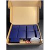 Image 2 : 17PC Jewelry Gift Storage Boxes (3" x 3") - Blue - New