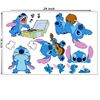 Image 3 : 3 Rolls of Lilo and Stich Disney Cartoon Wall Decals - 16" x 24" Roll (Assorted Designs) - New