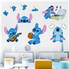 Image 1 : 3 Rolls of Lilo and Stich Disney Cartoon Wall Decals - 16" x 24" Roll (Assorted Designs) - New