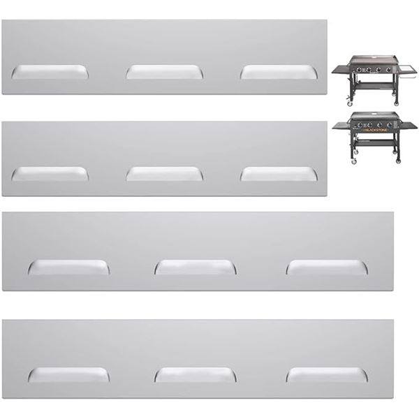 4PC Upgraded Wind Guards for Blackstone 36-Inch Grills/Griddles - New