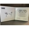 Image 1 : 2 Pairs of TWS Airpod-Style Wireless Earbuds with Charging Cases - White - New
