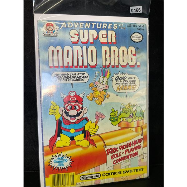 1 Adventures of the Super Mario Bros. #7 Nintendo Comic (Valiant Comics)
