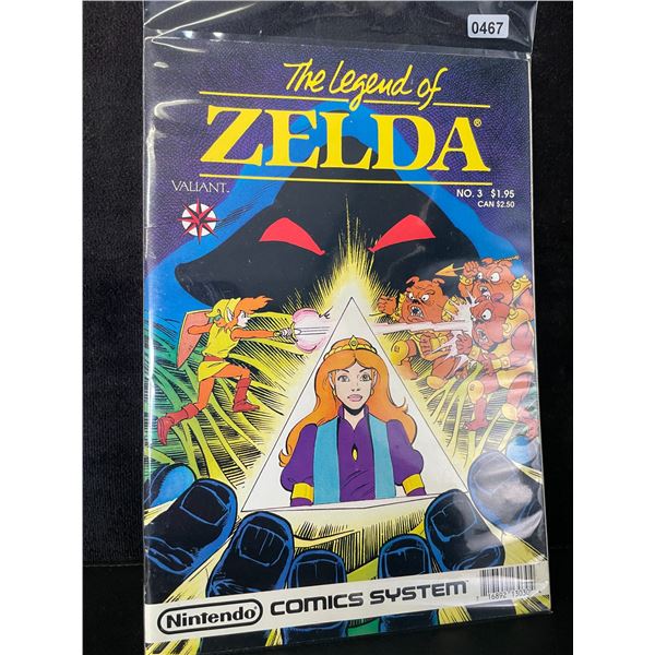 1 The Legend of Zelda #3 Nintendo Comic (Valiant Comic)
