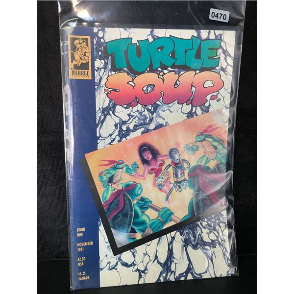 1 Turtle Soup - Book One (Nov 1991) TMNT Comic by Mirage Publishing