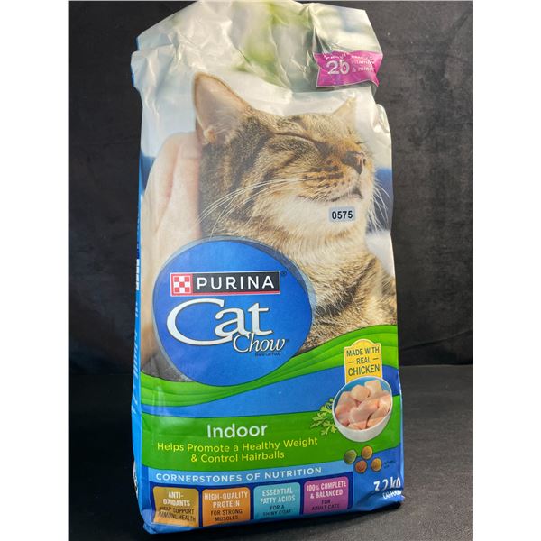 1 Bag of Purina Cat Chow Real Chicken Indoor Cat Food - 3.2KG Bag - New Sealed (BB: AUG 2026)