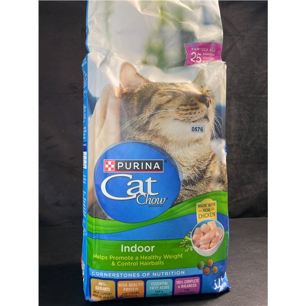 1 Bag of Purina Cat Chow Real Chicken Indoor Cat Food - 3.2KG Bag - New Sealed (BB: AUG 2026)