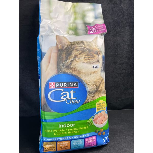 1 Bag of Purina Cat Chow Real Chicken Indoor Cat Food - 3.2KG Bag - New Sealed (BB: AUG 2026)