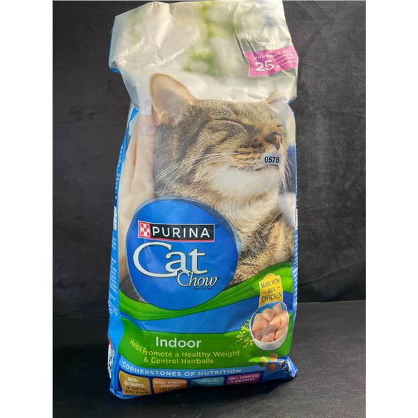 1 Bag of Purina Cat Chow Real Chicken Indoor Cat Food - 3.2KG Bag - New Sealed (BB: AUG 2026)