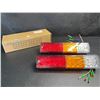 Image 2 : 2-Pack of LED Truck/Trailer Tail Lights with Turn Signal/Reverse Lights - Brand New