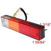 Image 7 : 2-Pack of LED Truck/Trailer Tail Lights with Turn Signal/Reverse Lights - Brand New