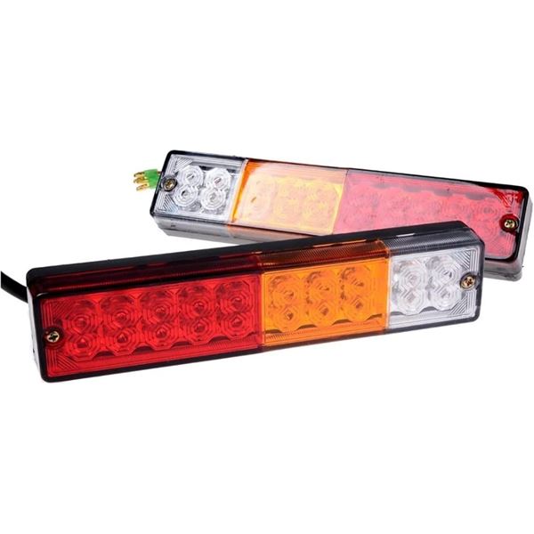 2-Pack of LED Truck/Trailer Tail Lights with Turn Signal/Reverse Lights - Brand New