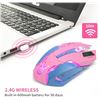Image 9 : 1 Overwatch Inspired DVA Wireless Gaming Mouse - RGB Backlit 2.4Ghz Wireless Mouse - New