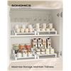 Image 3 : 1 Set of Songmics Kitchen Storage Shelves - New DMG Box