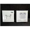 Image 2 : 2 Pairs of Wireless Earbuds (AirPod Style Dupes) with Wireless Charging Cases - New