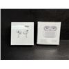 Image 2 : 2 Pairs of Wireless Earbuds (AirPod Style Dupes) with Wireless Charging Cases - New