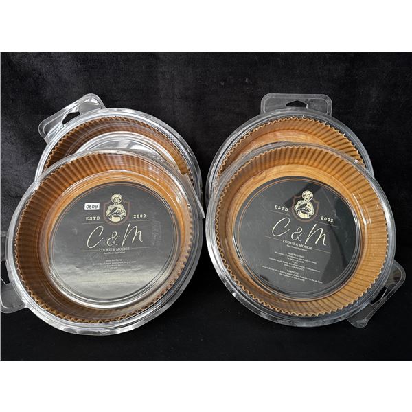 4 Packs of 50PCS - Cookie and Mookie Air Fryer/Microwave/Steamer Inserts 7.8" 4.5-5L - New