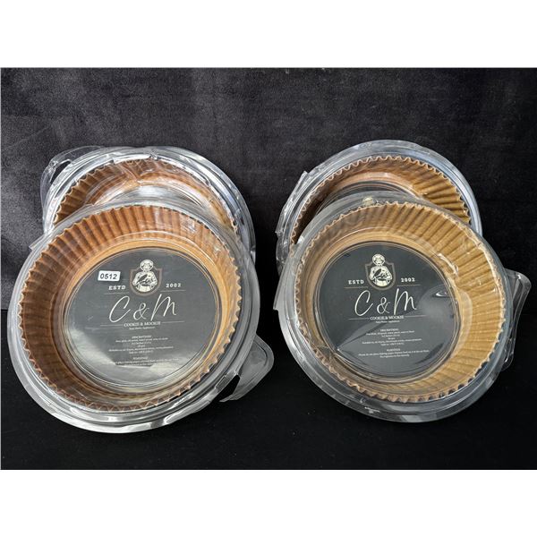 4 Packs of 50PCS - Cookie and Mookie Air Fryer/Microwave/Steamer Inserts 6.5" 3-4L - New