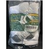 Image 3 : 10-Pairs of HotFeet Work Socks - Men's All-Weather Performance Crew Socks (Size 10-13) - New