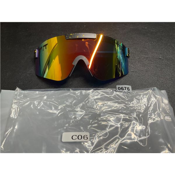 1 Pair of Polarized Pit Viper Sunglasses for Adults - New