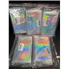 Image 3 : 5 3-Packs of Holographic Foil Plastic Table Cloths (54 x 108") 15 PCS Total - New