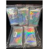 Image 3 : 5 3-Packs of Holographic Foil Plastic Table Cloths (54 x 108") 15 PCS Total - New