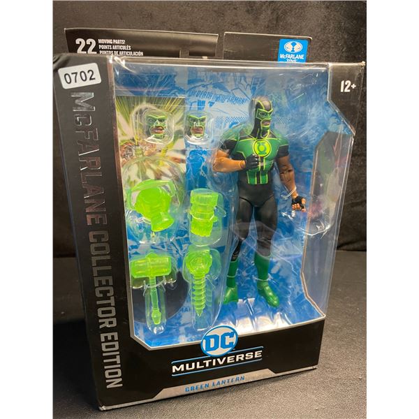1 McFarlane Toys Collectors Edition DC Multiverse Green Lantern Action Figure Set - New