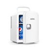 Image 1 : 1 ASTROAI Portable Mini Fridge - 4L/6-Can Capacity - White - Brand New!