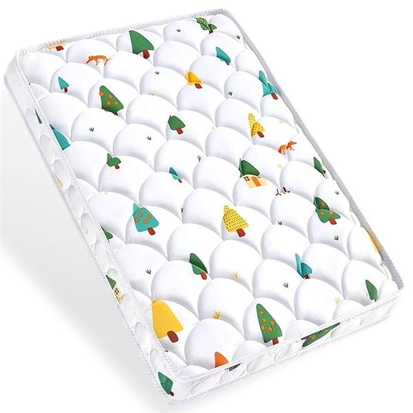 1 Premium Playpen Mattress Pad (38 x 26") Breathable/Soft Play Yard Mattress - New Sealed