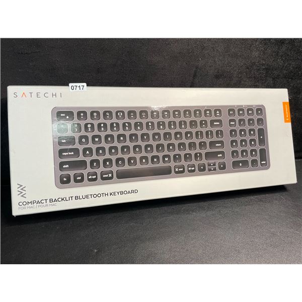 1 Satechi Compact Backlit Bluetooth Keyboard for Mac - NEW SEALED!