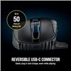Image 5 : 1 Corsair Dark Core RGB Pro Wireless FPA/MOBA Gaming Mouse with Slipstream Technology - NEW