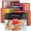 Image 1 : 1 Arteza Professional 120 Unique Color Artist Quality Watercolor Pencils Set; Blendable - NEW!