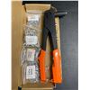 Image 1 : 1 Rivet Gun Tool Set with Assorted Sized Rivets - Brand New