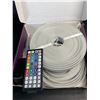 Image 2 : 100FT Ailbton LED Neon Rope Light Kit; App/Remote Control Waterproof RGB Neon Rope Lights - New